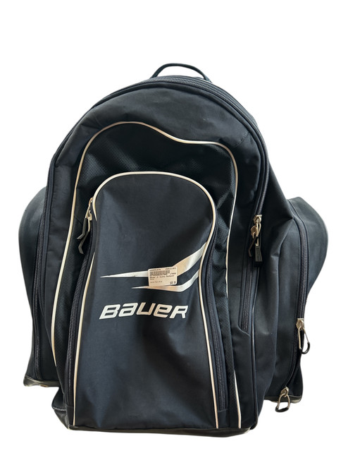 Vist Large View of Product Image Which is Used Bauer Jr Hockey Backpack Navy Blue