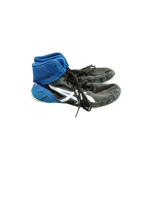 Vist Large View of Product Image Which is Used Asics CAEL V8.0 Wrestling Shoes Black Senior 6