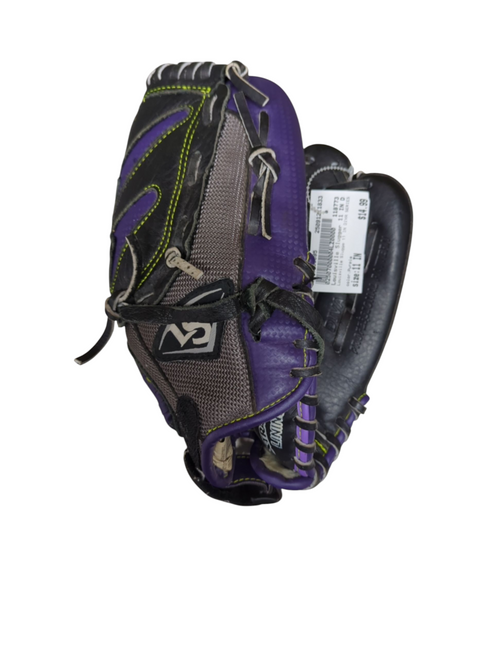 Vist Large View of Product Image Which is Used Louisville Slugger 11 IN DIVA SERIES BB/SB Glove RH Throw Purple 11"