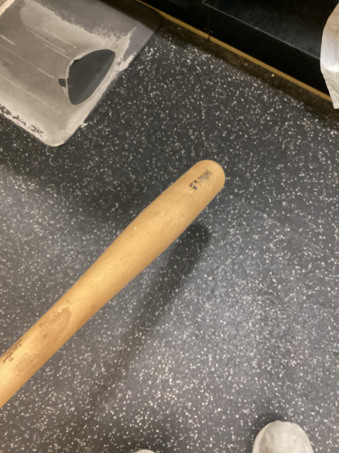 Vist Large View of Product Image Which is Used Louisville Slugger MAPLE CB35 POWERIZED BB/SB Wood Bat 33"