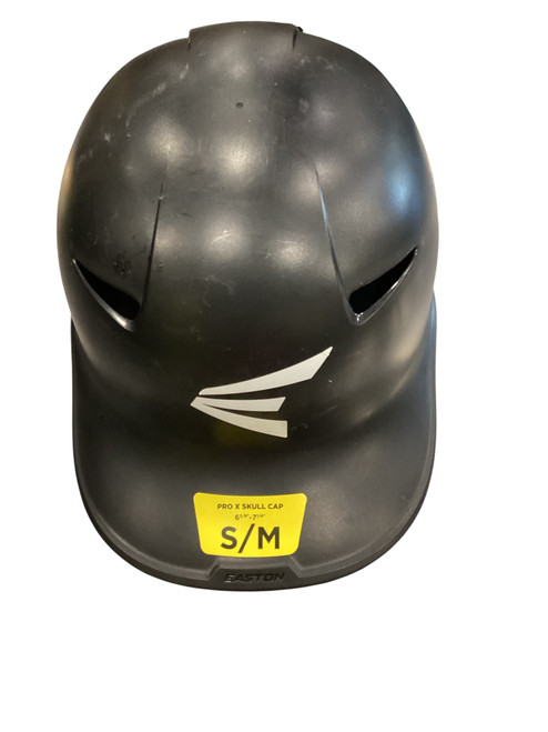Vist Large View of Product Image Which is Used Easton COACH HELMET Batting Helmet No Mask Grey SM