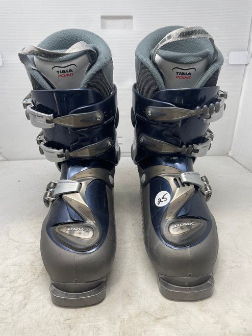 Vist Large View of Product Image Which is Used Atomic ZENE Mens DH Ski Boot Grey 255 MP - M07.5 - W08.5