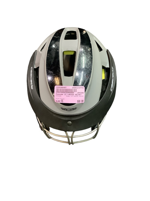 Vist Large View of Product Image Which is Used Cascade LX LADIES HELMET Lacrosse Helmet Black One Size