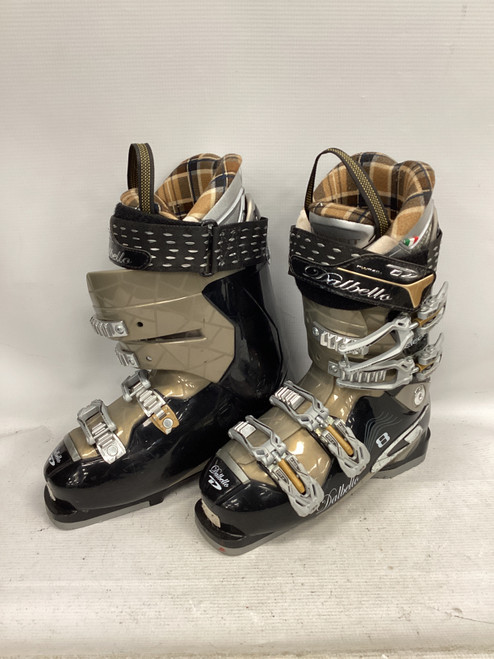 Vist Large View of Product Image Which is Used Dalbello ELECTRA FLEX 50 Womens DH Ski Boot Black 235 MP - J05.5 - W06.5
