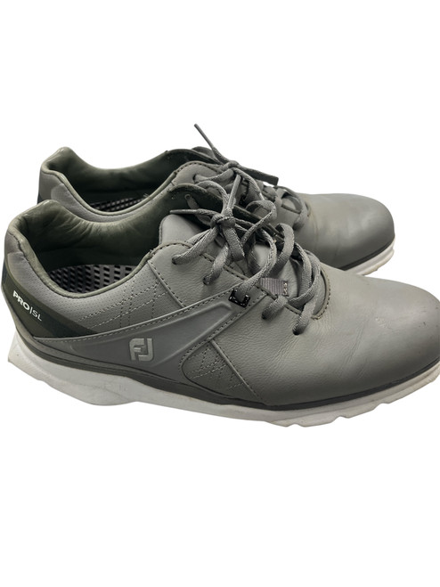 Vist Large View of Product Image Which is Used Foot Joy Mens Golf Shoes Grey Senior 8
