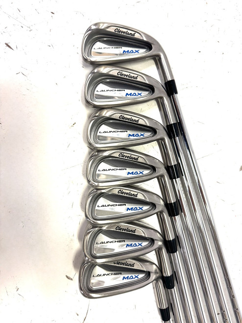Vist Large View of Product Image Which is Used Cleveland LAUNCHER MAX Mens Iron Set RH 5I-GW/AW