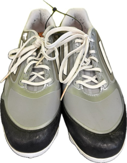 Vist Large View of Product Image Which is Used Adidas Mens Golf Shoes Grey Senior 8.5