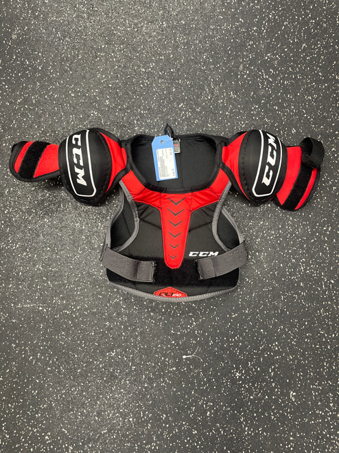 Vist Large View of Product Image Which is Used CCM QLT230 Youth Shoulder Pads LG