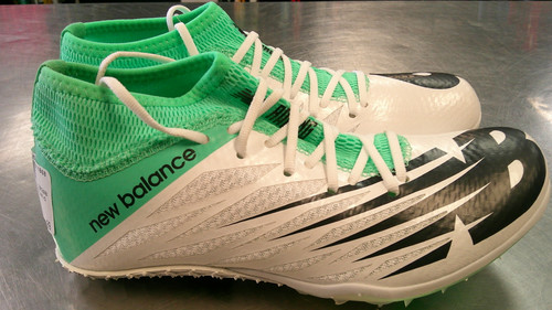 Vist Large View of Product Image Which is Used New Balance Track & Field Cleats Adult White Senior 6