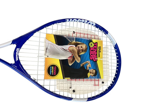 Used Wilson US OPEN 21 Junior Tennis Racquet Royal Blue 21" 11479-S000404301 Vist Large View of Product Image Which is Used Wilson US OPEN 21 Junior Tennis Racquet Royal Blue 21"