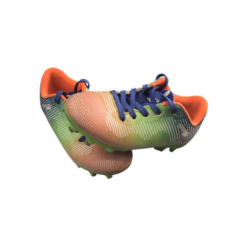 Vist Large View of Product Image Which is Used Brava Soccer Cleats Orange Youth 11.0