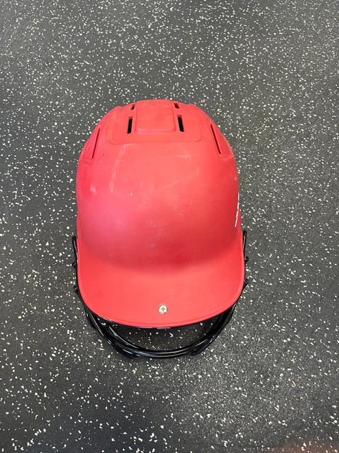 Vist Large View of Product Image Which is Used Adidas HELMET Batting Helmet w/Mask Red MD