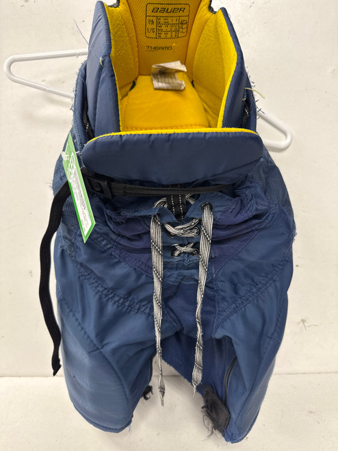 Vist Large View of Product Image Which is Used Bauer SUPREME MX3 Youth Pant Navy Blue LG