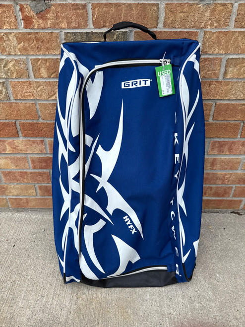 Vist Large View of Product Image Which is Used Grit Jr Hockey Wheeled Royal Blue