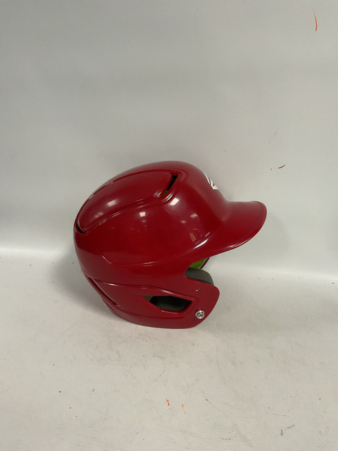 Vist Large View of Product Image Which is Used Easton CYCLONE Batting Helmet No Mask Red SM