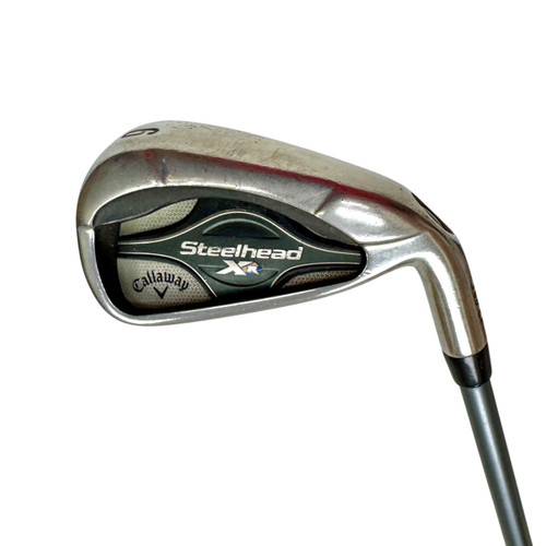 Vist Large View of Product Image Which is Used Callaway STEELHEAD XR Men's RH 6 Iron Senior Flex Graphite Shaft