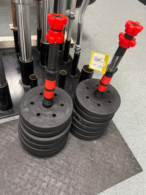 Vist Large View of Product Image Which is Used Adj Dumbbells 5-45 LB
