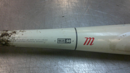 Vist Large View of Product Image Which is Used Marucci CAT 6 BB/SB High School -3 Bat 32"