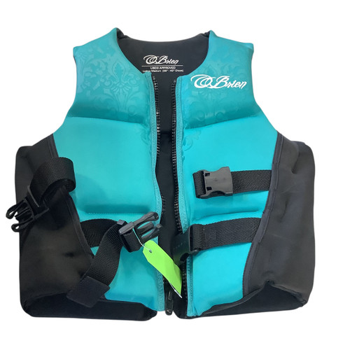 Vist Large View of Product Image Which is Used O'Brien Adult PFD Turquoise MD