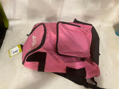 Vist Large View of Product Image Which is Used Rawlings BACKPACK BB/SB Player Backpack Pink