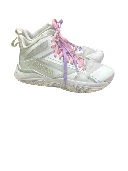 Vist Large View of Product Image Which is Used MOOLAH  MTD/TRIPLE DOUBLE WHI Basketball Shoes W White Senior 9