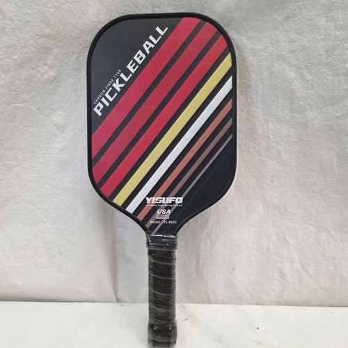 Vist Large View of Product Image Which is YISUFO Carbon Fibre T700 PICKLEBALL Racquet Red