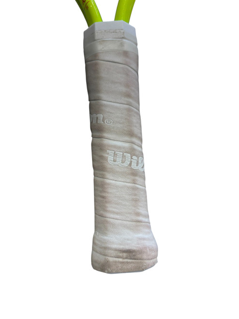 Vist Large View of Product Image Which is Used Wilson FEDERER 21 Junior Tennis Racquet Yellow 21"