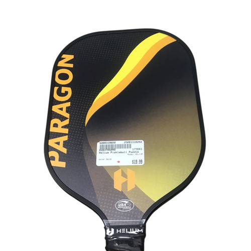 Vist Large View of Product Image Which is Used HELIUM Pickleball Racquet Gold