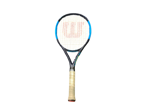 Vist Large View of Product Image Which is Used Wilson ULTRA 26 V2.0 Adult Tennis Racquet Royal Blue Unknown