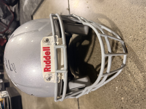 Vist Large View of Product Image Which is Used Riddell SPEED FB Helmet Grey MD