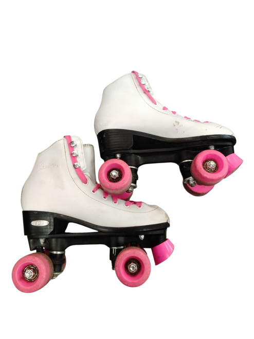 Vist Large View of Product Image Which is Used EPIC SKATES PRINCESS Junior Roller Quad Skates White Junior 04