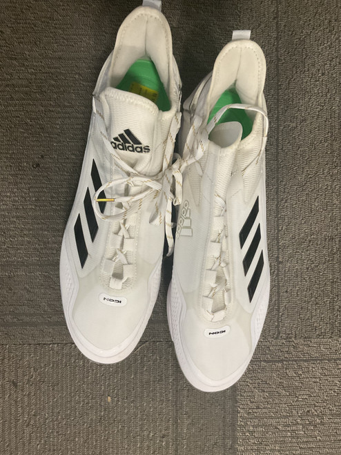 Vist Large View of Product Image Which is Used ICON BB/SB Cleats White Senior 14