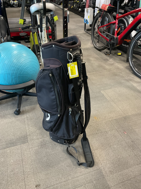 Vist Large View of Product Image Which is Used Sun Mountain 5 WAY STAND BAG Mens Stand Bag Black
