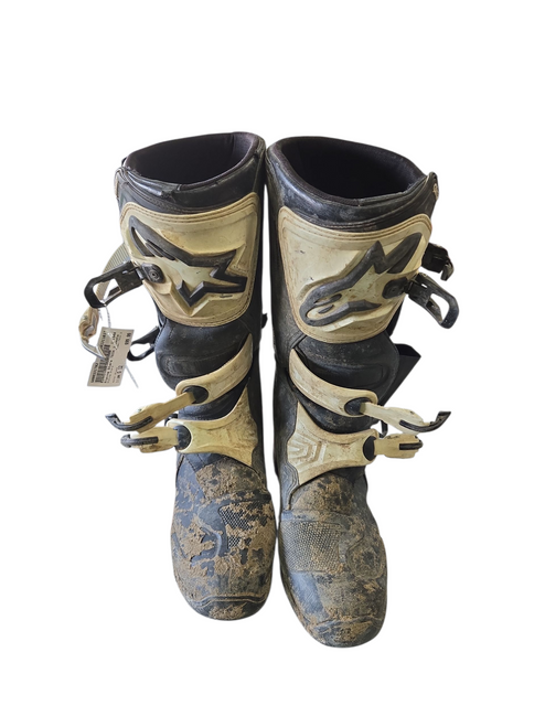 Vist Large View of Product Image Which is Used Alpine Stars TECH 3 Mens Boots Black Senior 12