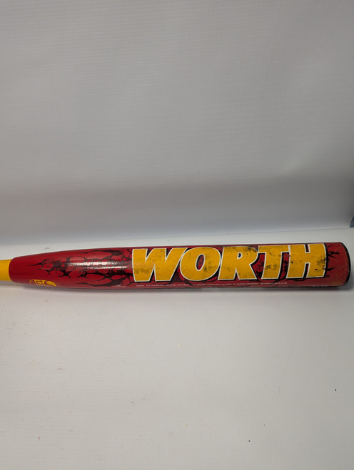 Vist Large View of Product Image Which is Used Worth 454 MUTANT BAT BB/SB Slowpitch Bat 34"