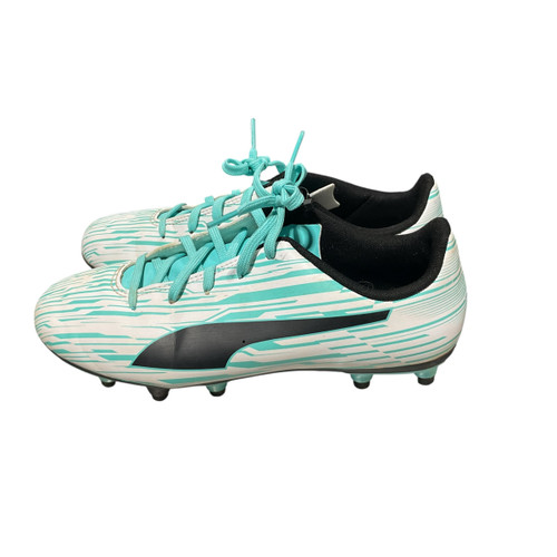 Vist Large View of Product Image Which is Used Nike Soccer Cleats White Senior 5