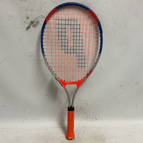 Vist Large View of Product Image Which is Used Prince COOL SHOT 25 Junior Tennis Racquet Orange 25"