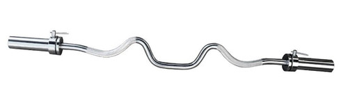 Vist Large View of Product Image Which is New CAP 48" OLYMPIC STYLE SUPER CURL BAR # OB-48