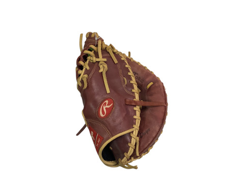 Vist Large View of Product Image Which is Used Rawlings SANDLOT BB/SB Catchers RH Throw Brown 33"