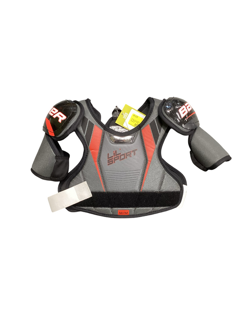 Vist Large View of Product Image Which is Used Bauer LIL SPORT Youth Shoulder Pads MD