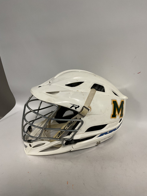 Vist Large View of Product Image Which is Used Cascade R Lacrosse Helmet White LG
