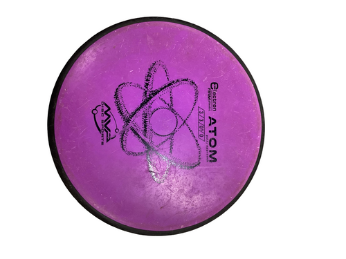 Vist Large View of Product Image Which is Used MVP ATTOM Disc Golf Putter Purple