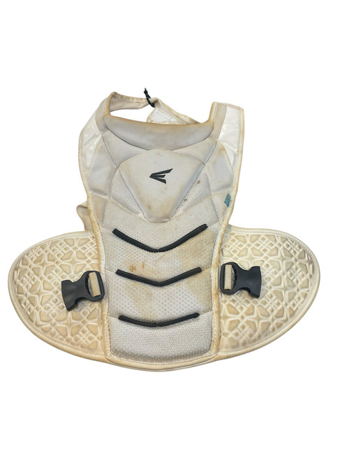 Vist Large View of Product Image Which is Used Easton JEN SCHRO Catchers Chest Protector White Intermed