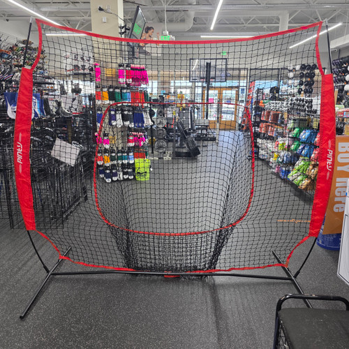 Vist Large View of Product Image Which is Used PINEY BASEGOAL 7 FT NET BB/SB Pop-up Net