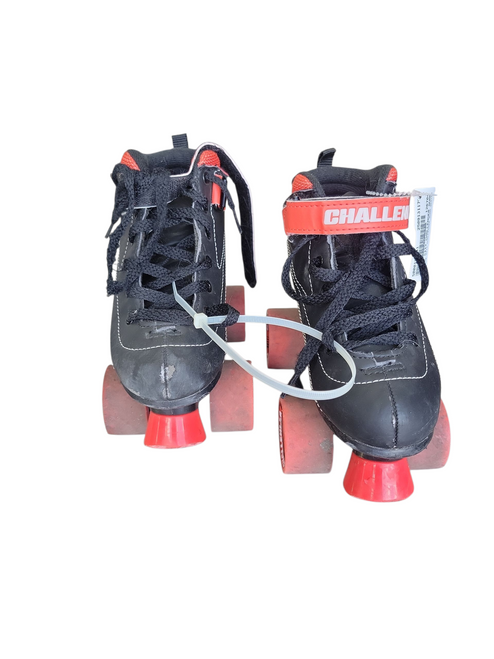 Vist Large View of Product Image Which is Used SKATE CITY CHALLENGER QUAD SKATES Junior Roller Quad Skates Black Junior 03