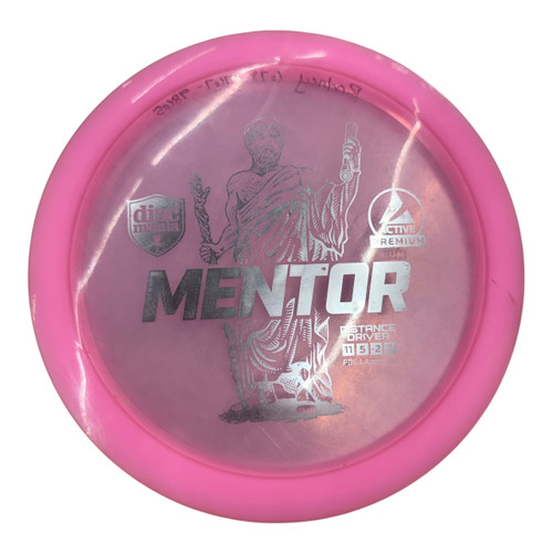 Vist Large View of Product Image Which is Used Discmania ACTIVE PREMIUM MENTOR Disc Golf Driver Pink