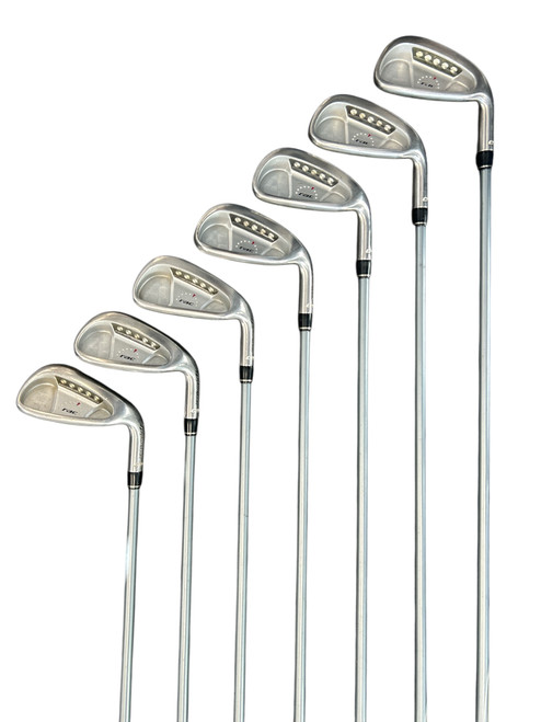 Vist Large View of Product Image Which is Used Taylormade 4-PW RAC OS Womens Iron Set RH 4I-PW
