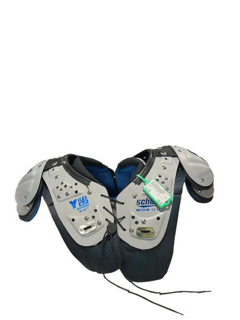 Vist Large View of Product Image Which is Used Schutt Y FLEX 4.2 FB Shoulder Pads Grey MD