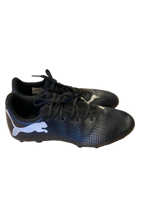 Vist Large View of Product Image Which is Used Puma Soccer Cleats Black Senior 7