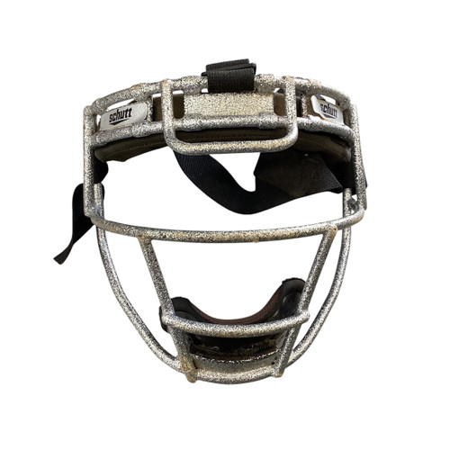Vist Large View of Product Image Which is Used Schutt FIELDERS MASK BB/SB Fielders Mask Grey SM